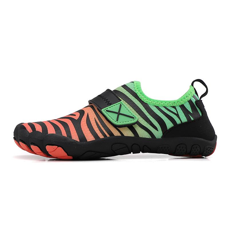 Summer new children's indoor fitness swimming stream walking shoes outdoor mountaineering rock climbing quick-drying men's and women's five-finger sh
