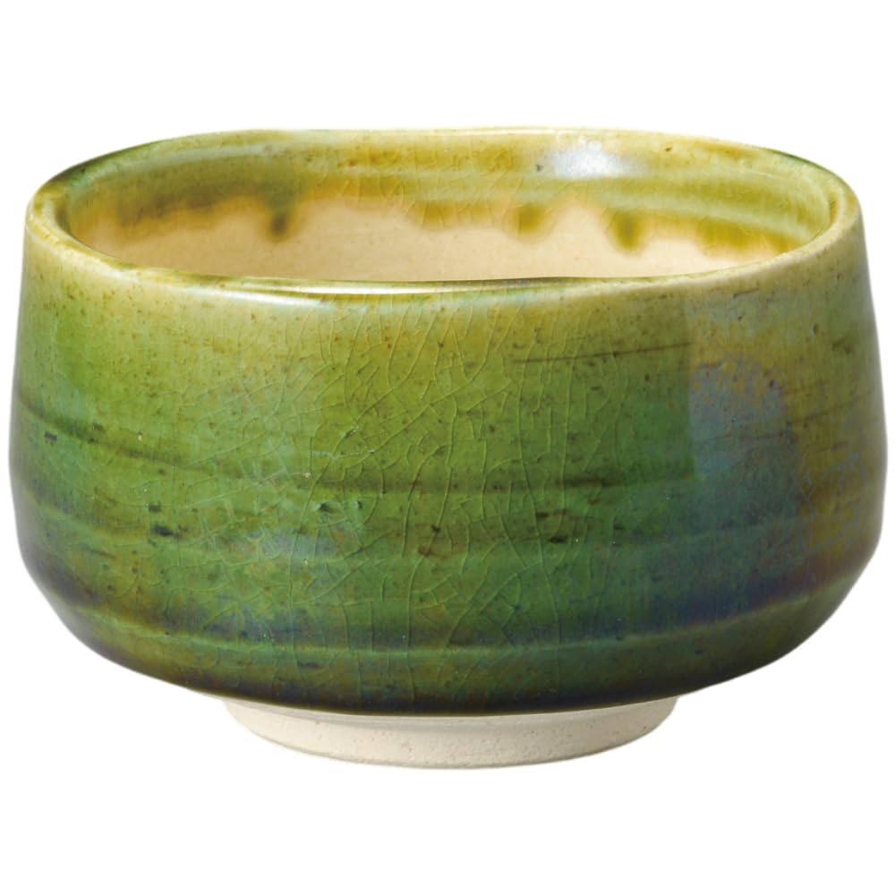 Matcha Oribe Mino Made In Japan Ale-net Bowl, Style, Ceramic, Ware,