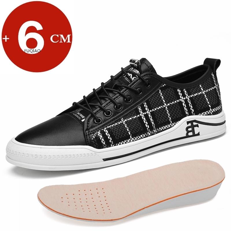 Luxury Brand Man 6cm Height Increasing Leather Casual Shoes Elevator Dress Shoes for Men Comfortable Formal Business Footwear