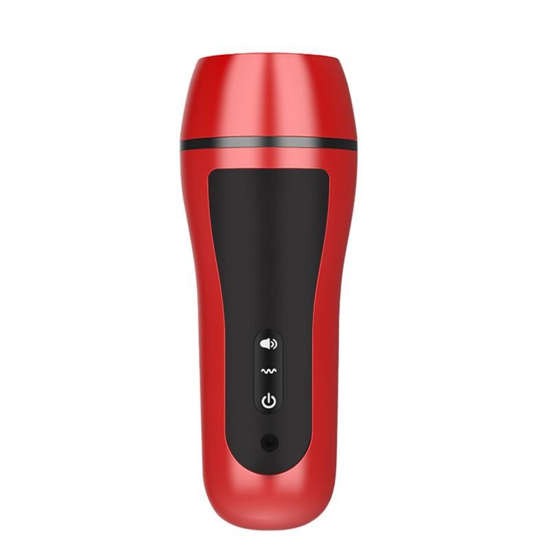 Digital Aeroplane Cup Male Rechargeable Vibration Interactive Pronunciation Cup Electric Masturbator Adult Erotic Sex Products