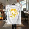 Pittsburgh Penguins Flannel Blanket, High quality Comfortable for All Seasons, Home Decor, Warmth and Comfort