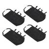 4 Pcs Canopy Weights Sand Bags Heavy Duty 600D Oxford Fabric Tent Leg Sand Bags Holds 35lbs Windproof for Outdoor