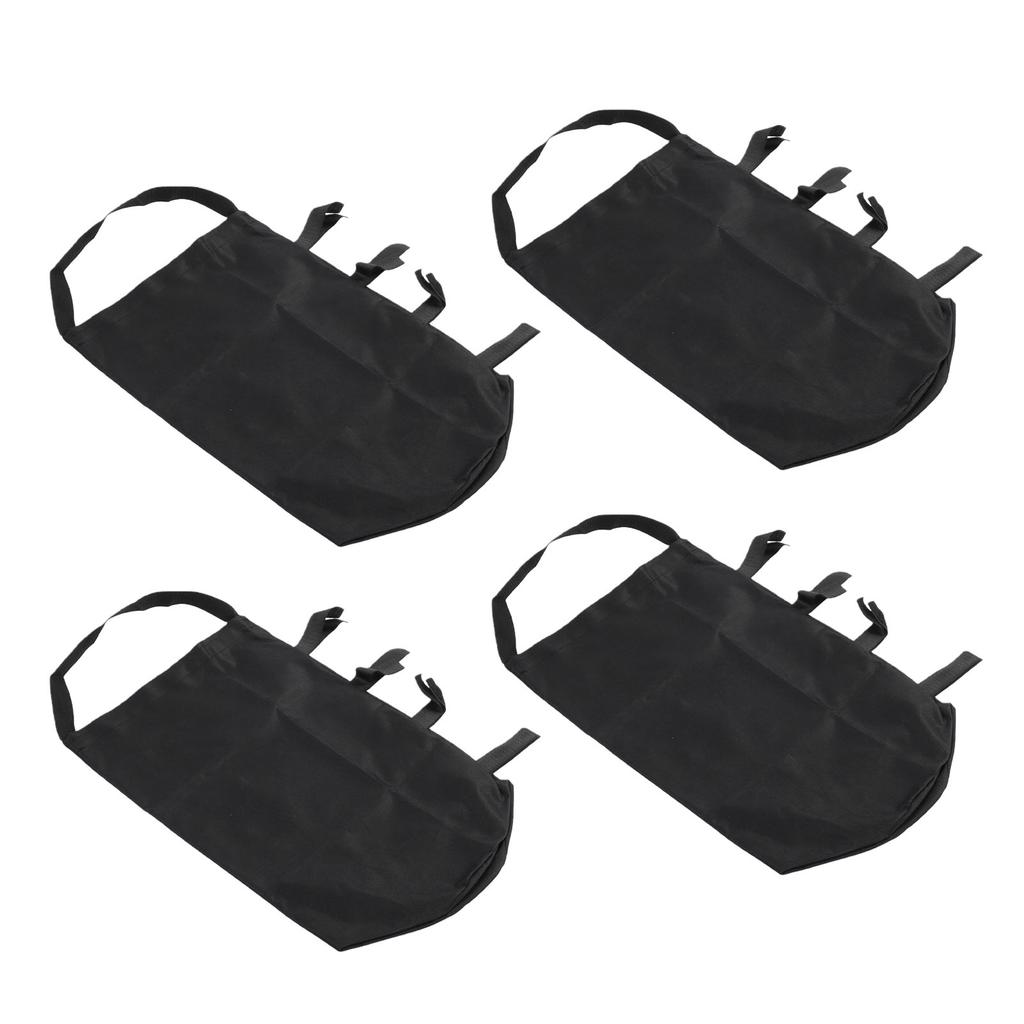 4 Pcs Canopy Weights Sand Bags Heavy Duty 600D Oxford Fabric Tent Leg Sand Bags Holds 35lbs Windproof for Outdoor