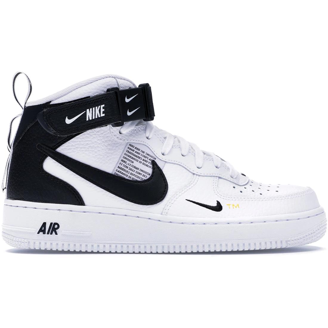 

Sneaker Nike Air Force 1 Mid Utility White Black(804609-103) 45