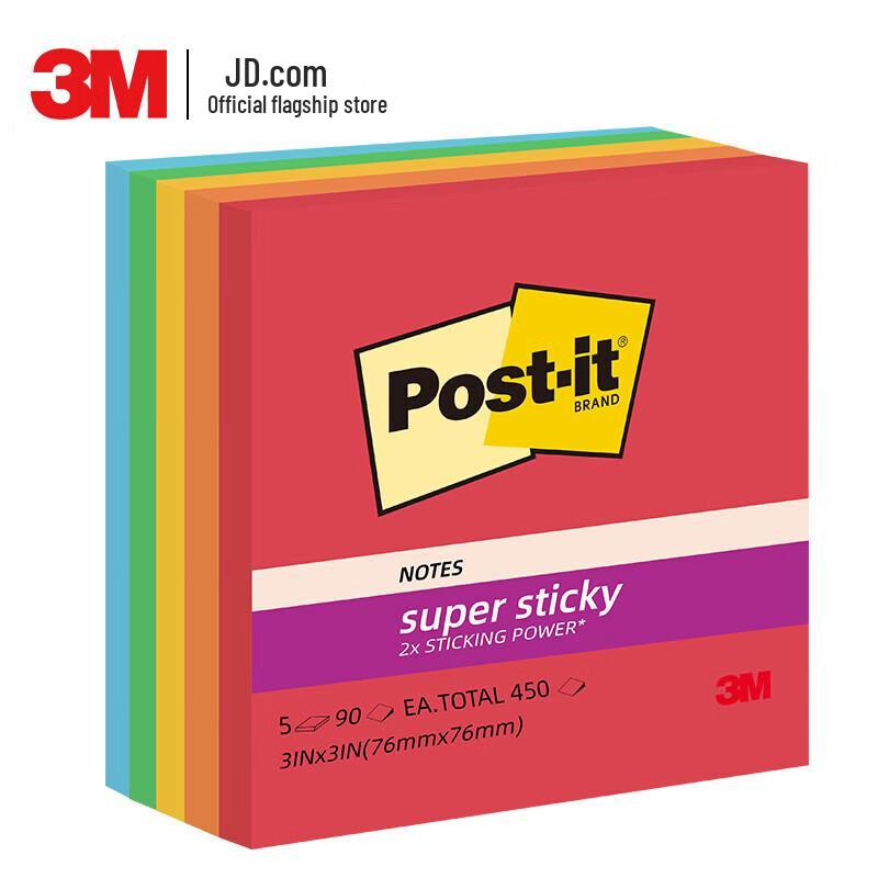 3M Playful Rainbow Post-it Notes