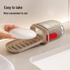 Creative Travel Soap Box with Sealed Lid and Drain
