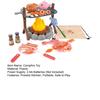 40Pcs/Set Campfire Play Food Toy Indoor Outdoor Kids Simulation Camping BBQ Picnic Cooking Accessories Playset Toddler Pretend Kitchen Toy