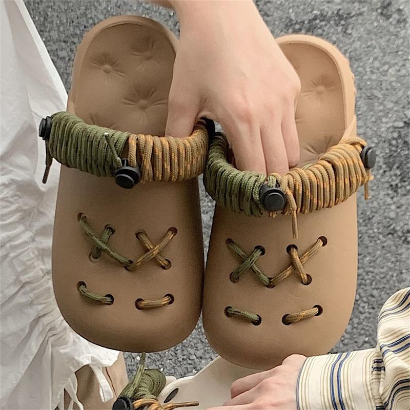 Fashion Round Toe Sandals Soft Thick Comfortable Woman Slippers On Sale H Sandal Designer Luxury Shoes for Women 2025 Slides Promotion