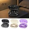 Adjustable EQ Sound Headphones 3-in-1 Wireless Earbuds with Chargeable Power Bank Case, 3 Pairs Interchangeable Clip/in-Ear/Sleep Portable Charging