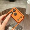 iPhone 17 Pro Max Frosted Transparent Case with Full Coverage and Drop-Proof Apple 16 Lens Film for Men and Women