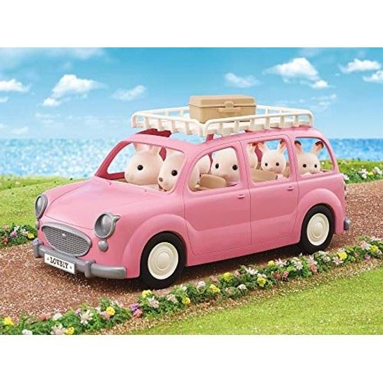 Sylvanian Families Vehicle Can Carry Many Picnic Wagon V-06 ST Mark Certified Ages 3 Up Toy Dollhouse EPOCH
