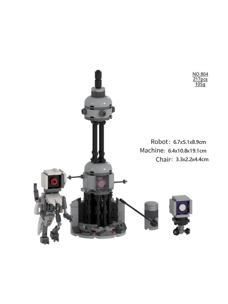 Smiling Poppy4 Critters Game Characters Building Blocks Toys Kidss Toys Puzzle