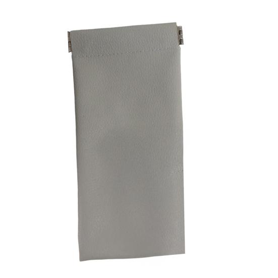 Druckknopfverschlussbeutel Kunstleder Tragbares Münzfach Mini-Kosmetiktasche