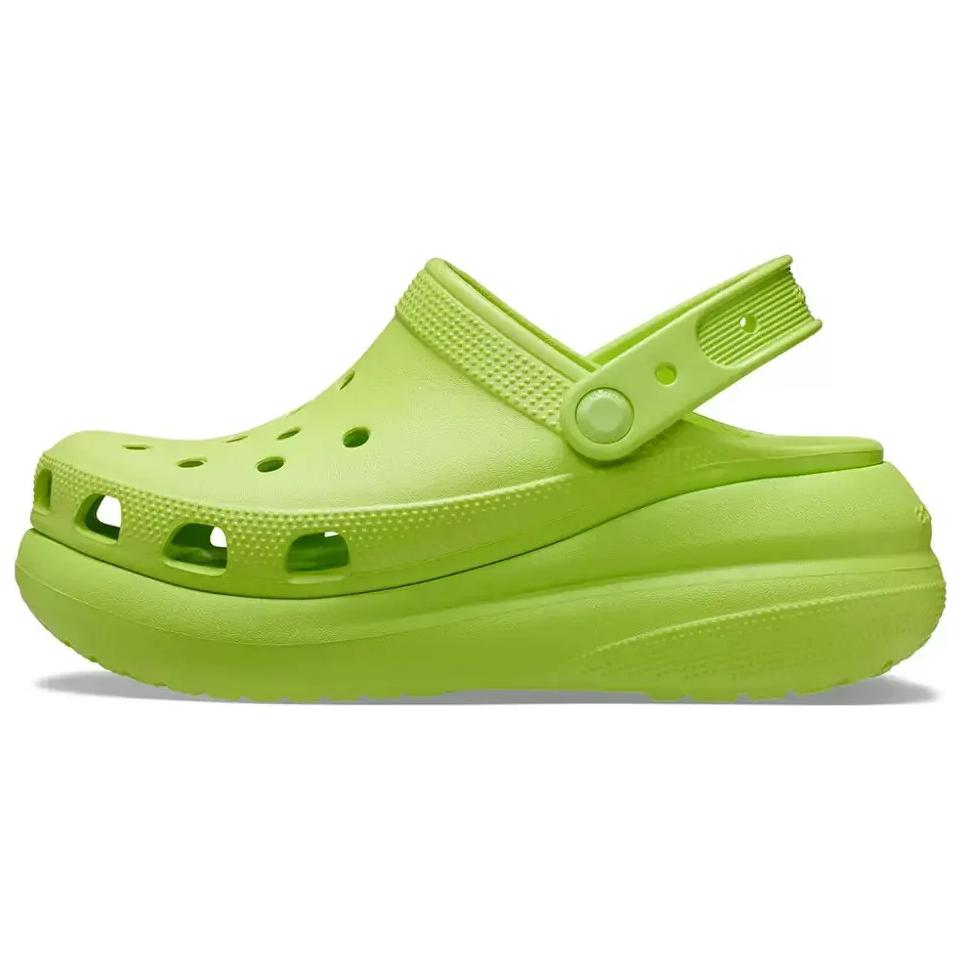 Crocs Limeade Crush Classic Comfortable Breathable Clogs Unisex Footwear Lemon 207521-3UH 39-40