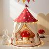 Princess Mushroom Castle Indoor Play Tent for Girls
