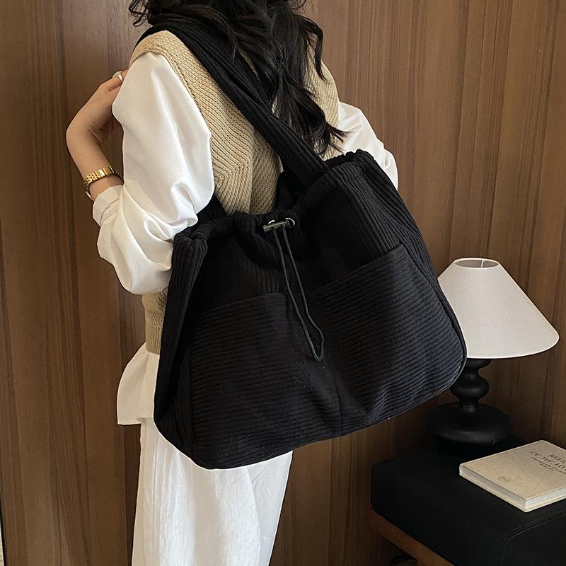 Large Capacity Handbag - Women's Commuter Shoulder Bag - Casual School Bag - Tote Bag