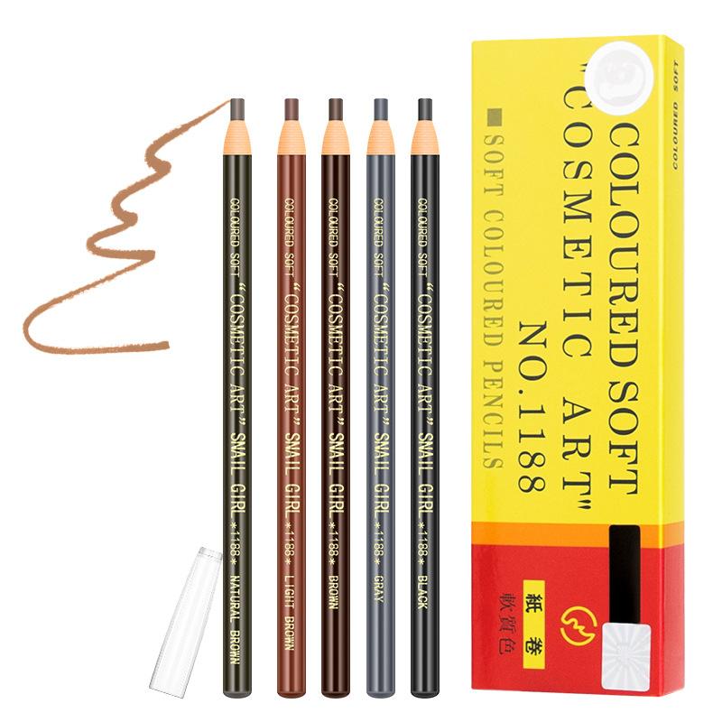 Makeup 1818 Pull-Line Eyebrow Pencil Waterproof And Sweat-Proof Makeup Pen Paper Tear-Off Eyebrow Pencil