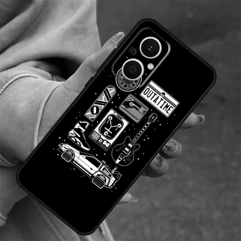 Back To The Future Case For OPPO Reno 14F 13F 12F 11F 10 12 13 14 Pro 7 8 Lite OPPO Find X5 X6 X8 X9 Pro Cover