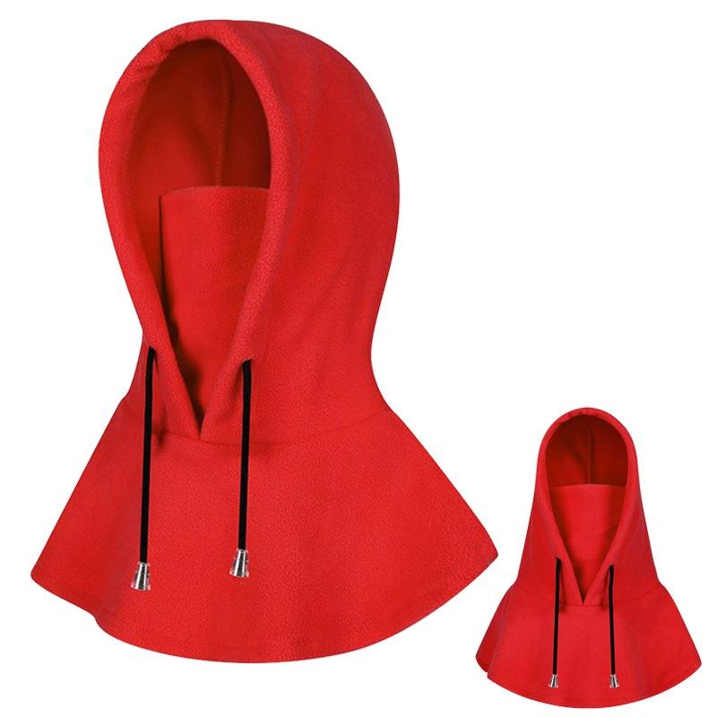 Electric Car Hat Men and Women Winter Warm Bib Hat Thickening Lei Feng Hat Men's Head Riding Bicycle