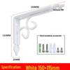 Wall-Mounted Iron Art Bookshelf/Planter Support