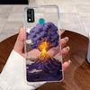 Jelly Casing For Honor 9X Lite 9XLite Capa Coque Clear Silicone Soft TPU Back Cover Cute Cat Rabbit Heart Protective Case Fundas