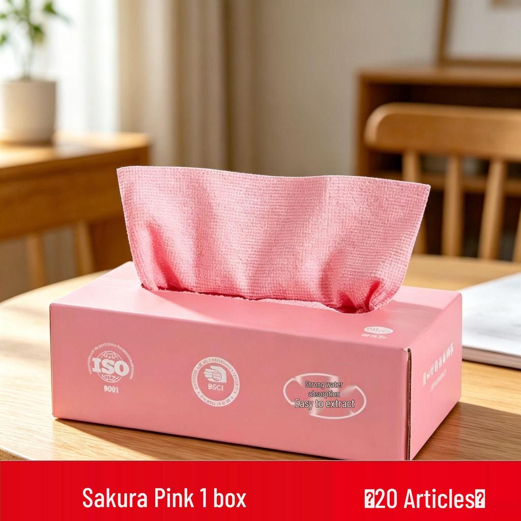 Tearable Disposable Kitchen Cleaning Wipes - Absorbent Roll for Weekly Use