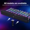 Car RGB Pickup Light Dynamic Gradient Sound Control Light Universal Air Vent Dashboard Car Interior Ornament Auto Interior Light