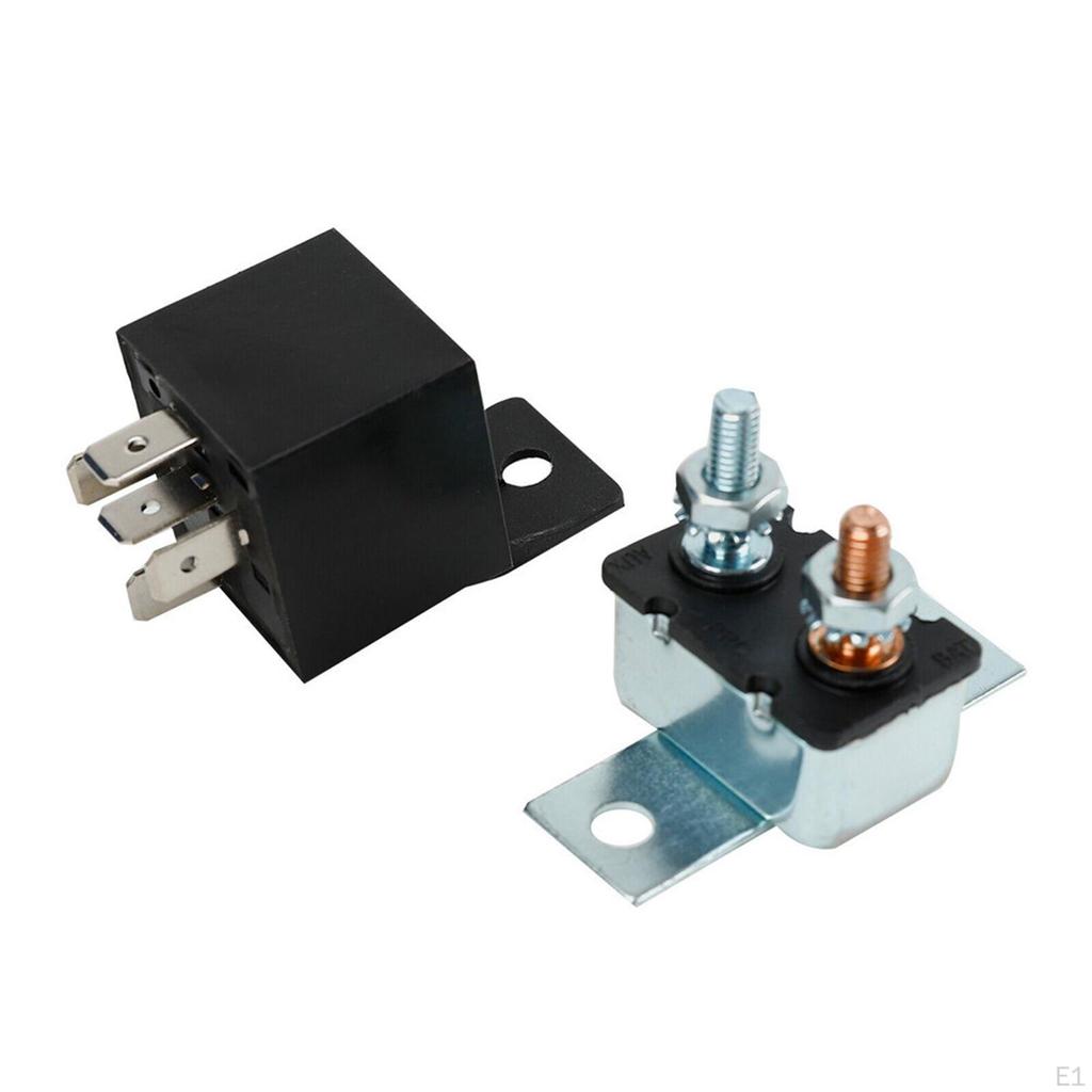 Adjustable Professional Radiator Fan Thermostat 3 Pin Control Relay Wire Kit Mounting Hardware