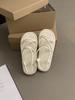 Flat-soled sandals women wear versatile gentle soft-soled beach shoes