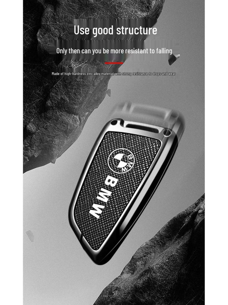 BMW Key Cover for 1-7 Series, X1-X7, Blade 530, and 320li Models