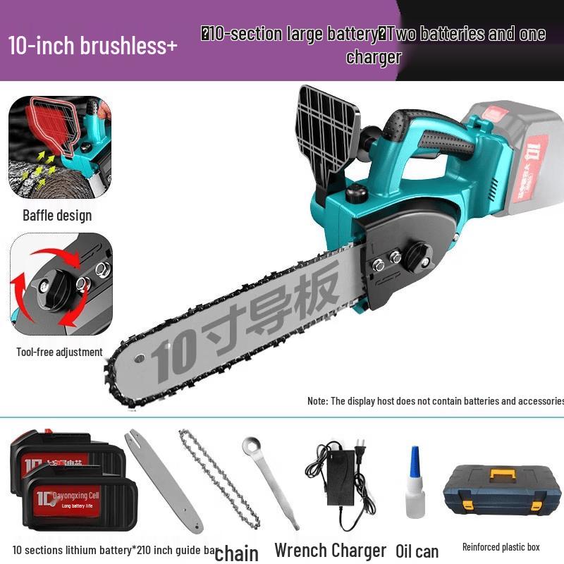 Jiaxuer Brushless Handheld Electric Chainsaw CN Plug (adapter Included)