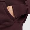 Nike NSW PHNX FLC CROP FZ HDY Jacket Women's Burgundy HV2427-652