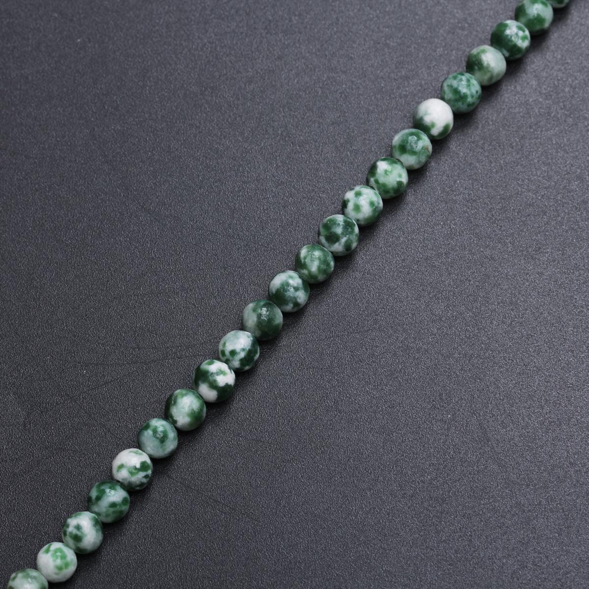 

4/6/8/10 мм Натуральный камень Бусины россыпью Зеленый камень Круглые бусины ручной работы Ювелирные изделия Аксессуары DIY 4mm 1 string