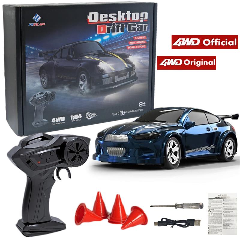 4WD Racing 1:43 or 1:64 RC Electric Drift Car Radio Full Proportional Remote Control RC Drift Car Toys Gifts for Kids and Adults