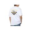 Vans Letter Print Crew Neck Straight Cut Short Sleeve T-Shirt Men Tops White VN000BYXWHT1
