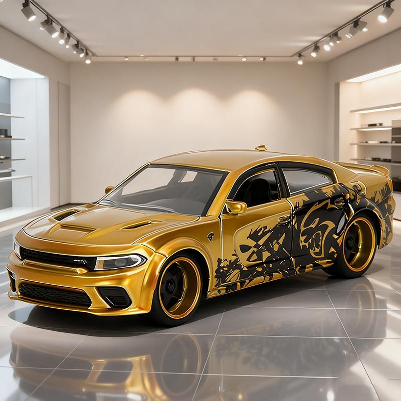 

JADA 1:32 CHARGER SRT HELLCAT 2021 Alloy Car Diecasts & Toy Vehicles Car Model Miniature Scale Model Car For Children