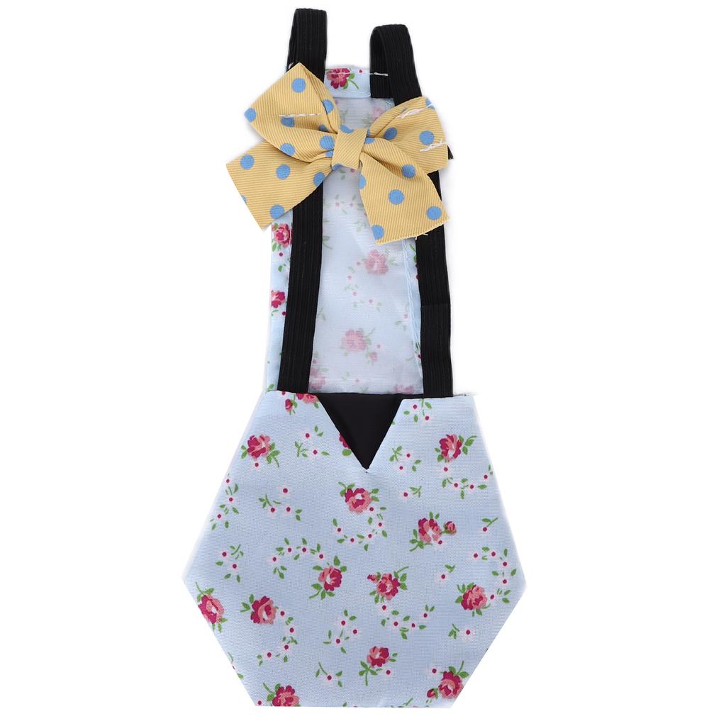 Pet Chicken Duck Diapers Waterproof Breathable Goose Clothes Diaper with Bow for Poultry