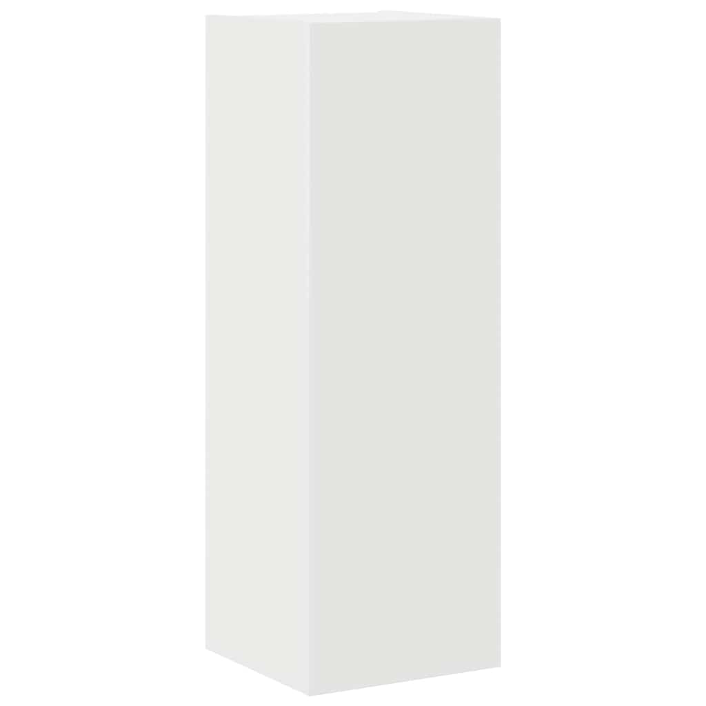 4 piece TV cabinet set white particleboard