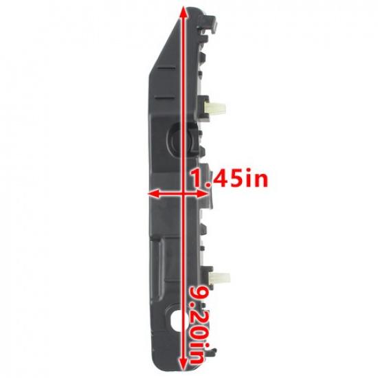 Front Bumper Cover Support Brackets Pair for 2015-2017 Hyundai Sonata 2.4L 2.0L