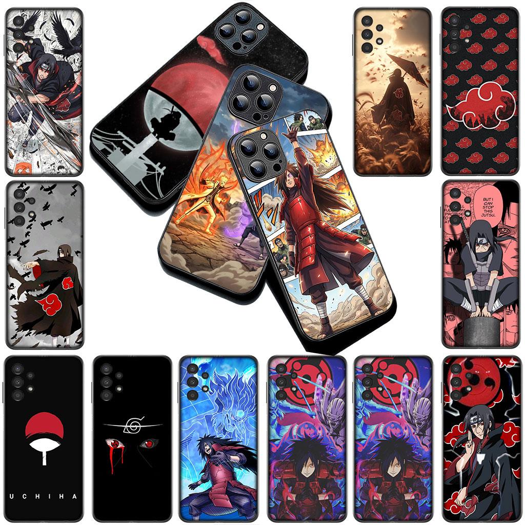 Phone Cover for Apple iPhone 17 Air 12 13 Pro Max Mini ProMax 7 + 8 Plus Case  Narutos Akatsuki Madaras Uchiha Sasuke Itachi