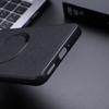 Phone Case For Xiaomi Redmi 14C 4G/14R 5G/Poco C75 4G Magnetic Case Litchi Texture PU Leather+TPU Back Cover