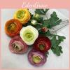 Flower Artificial Camellia 2 Stems 50cm Wedding Table Home Decoration Photo Prop