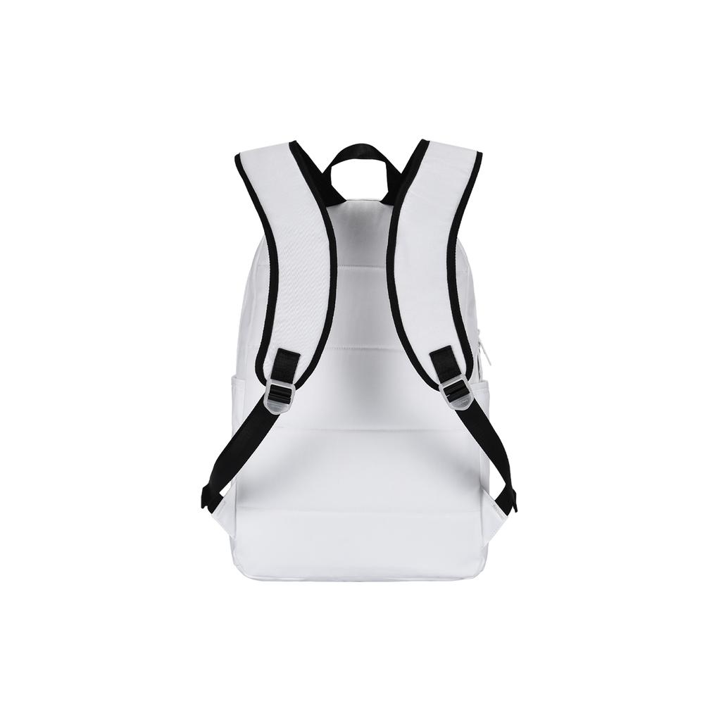 New TURN UP Polyester With Nylon Backpack Laptop Bag Large Unisex White 71103