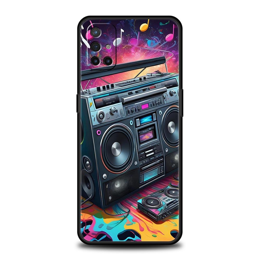 Retro Recording Device Phone Case For Oneplus 13R 13 12R 11 10T 10R Nord N100 N200 N10 10 9 9R 9RT CE 3 2 Z Pro Soft TPU Cover
