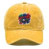 South Korea Flag Printed Baseball Hat Adjustable Sun Hat Unisex With Sweatband Trendy Lightweight Flat Cap For Street Style