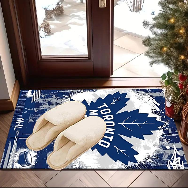 Toronto Leafs Logo Area Rug Suitable for Indoor And Outdoor,Carpets for Kitchens, Homes, Offices, Living Rooms,Home Decor,Christmas Gift