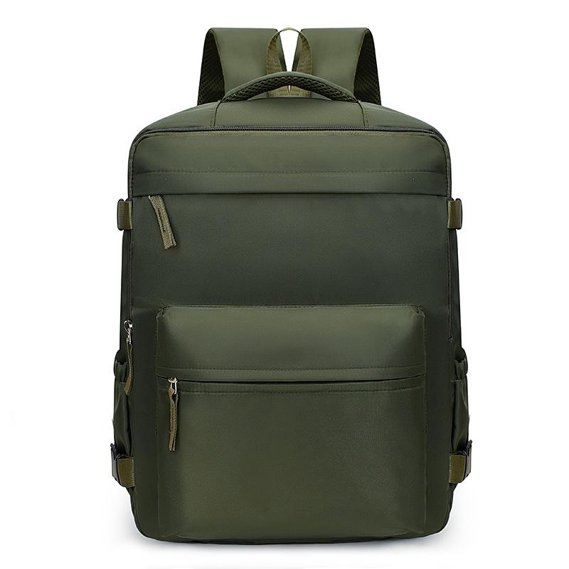 Versatile Wear-Resistant Business Laptop Backpack with Wet/Dry Separation & Trolley Sleeve