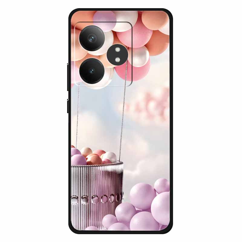 For Realme GT 6T Case Silicone Soft Lions Cat TPU Back Cover For Realme GT Neo6 Cases Protective GT6t 5G Fashion Lovely Shell