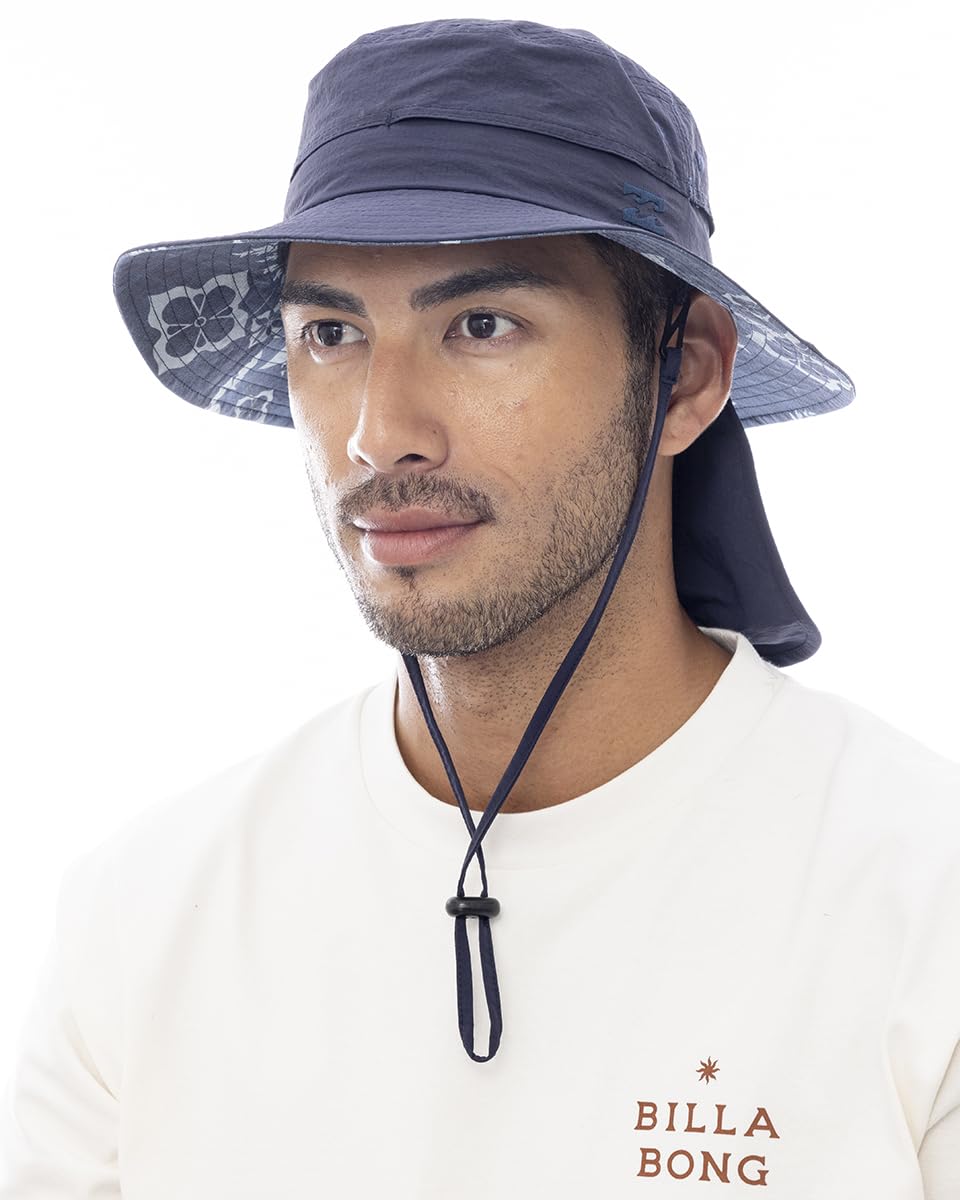 

[Billabong] Шляпа [Подкладка с узором на полях] Амфибийная уличная пляжная шляпа [с солнцезащитным козырьком] BF011914 DNY