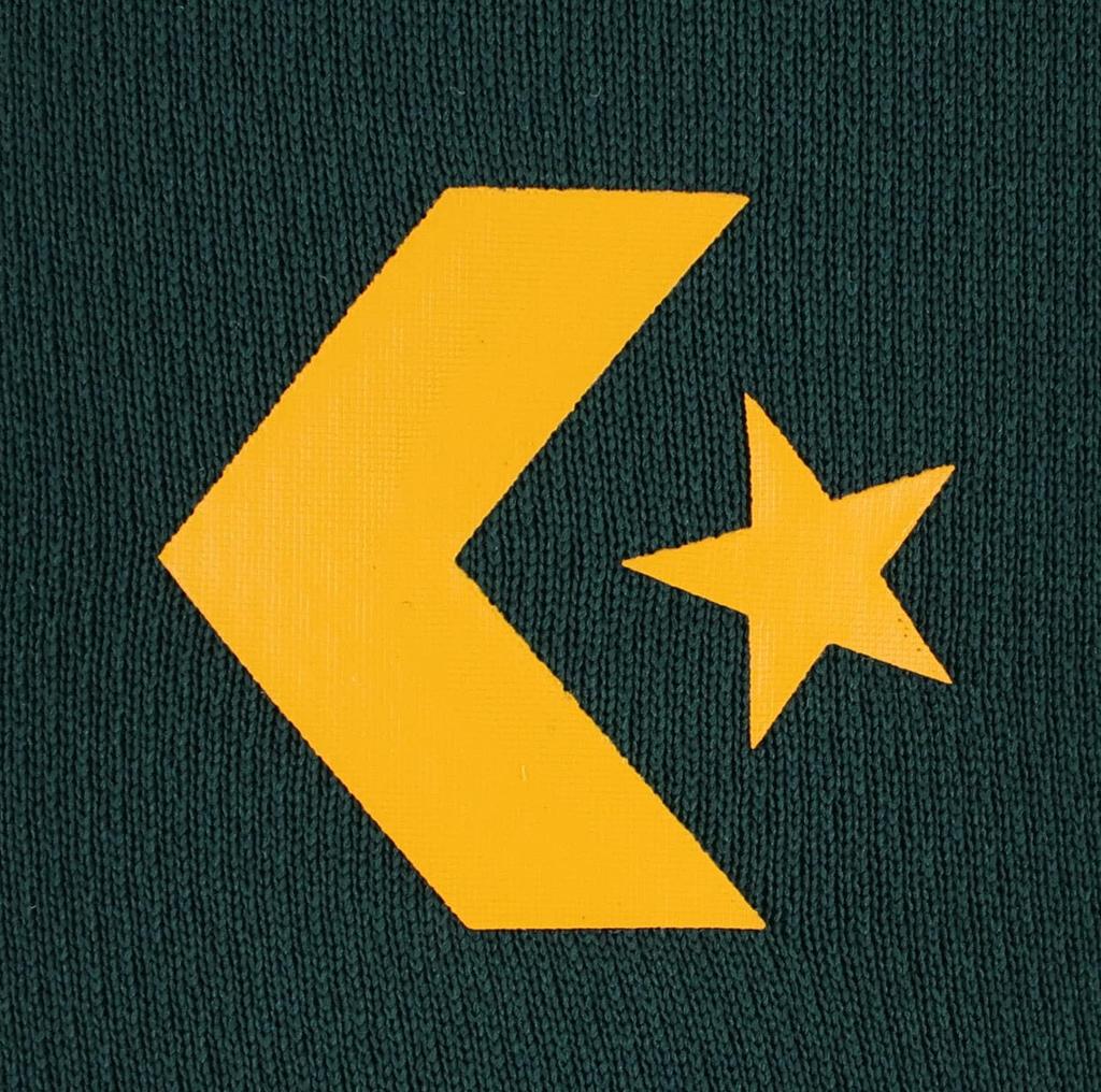 Converse CB251360 Basketball Short Sleeve Shirt Printed T-Shirt D.Green